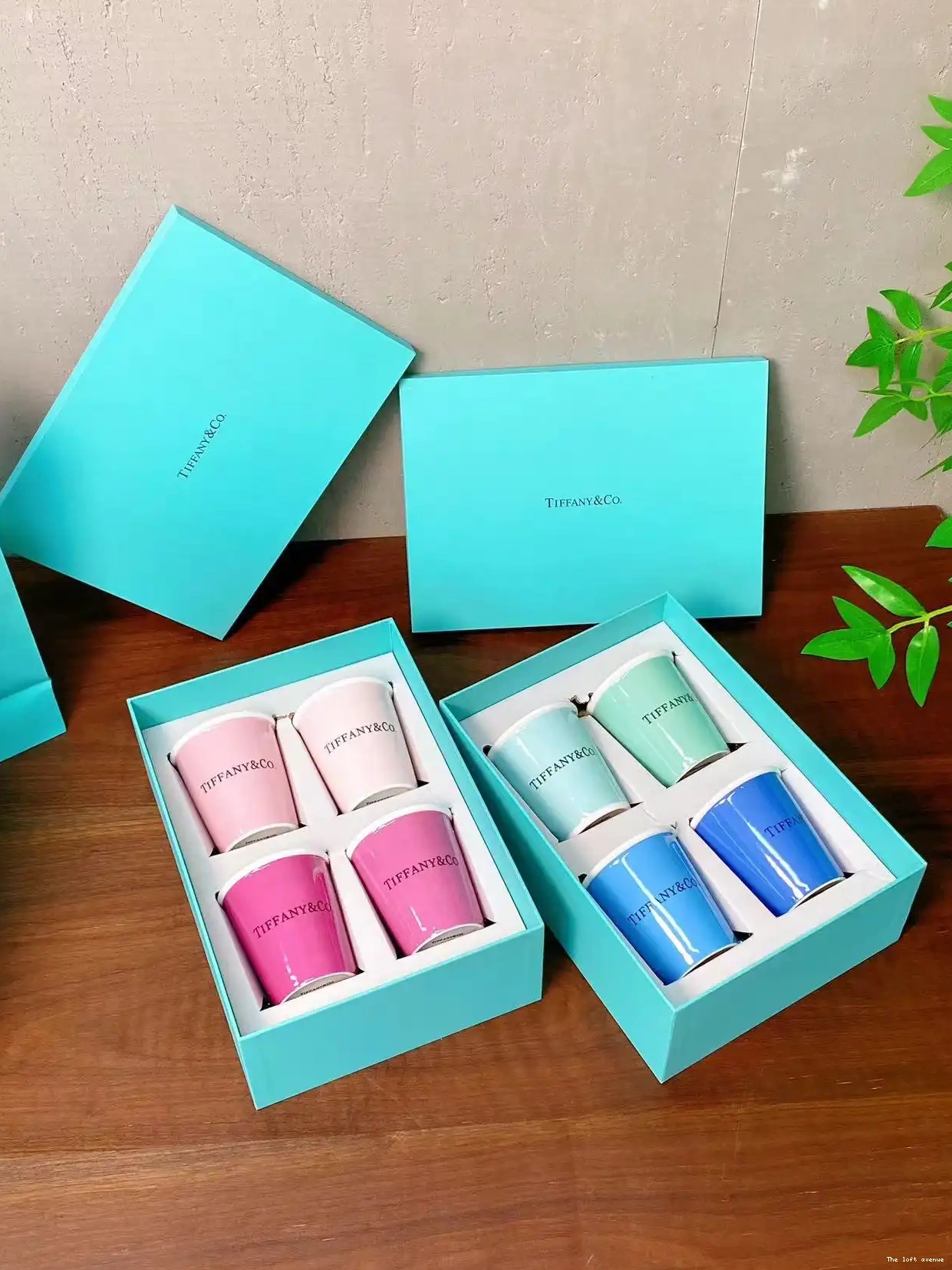 TIFFANY 1.0 COFFEE SET CUP 0610